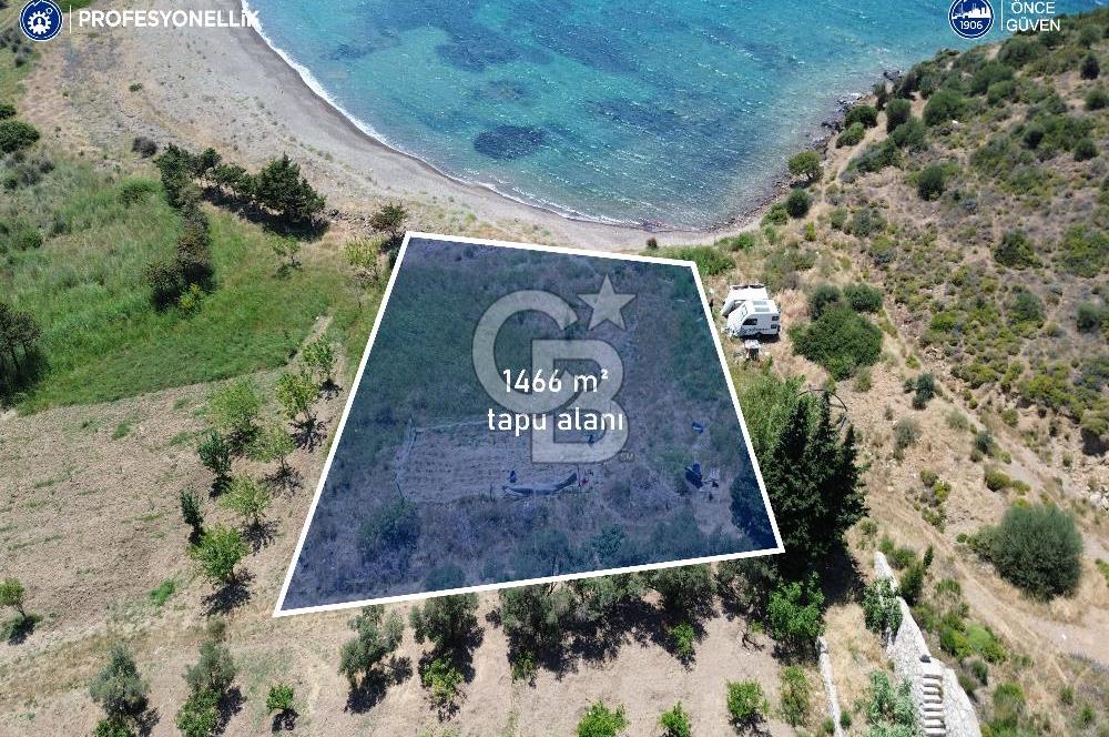 Karaburun Küçükbahçe'de 1466 m2 Denize Sıfır Tarla