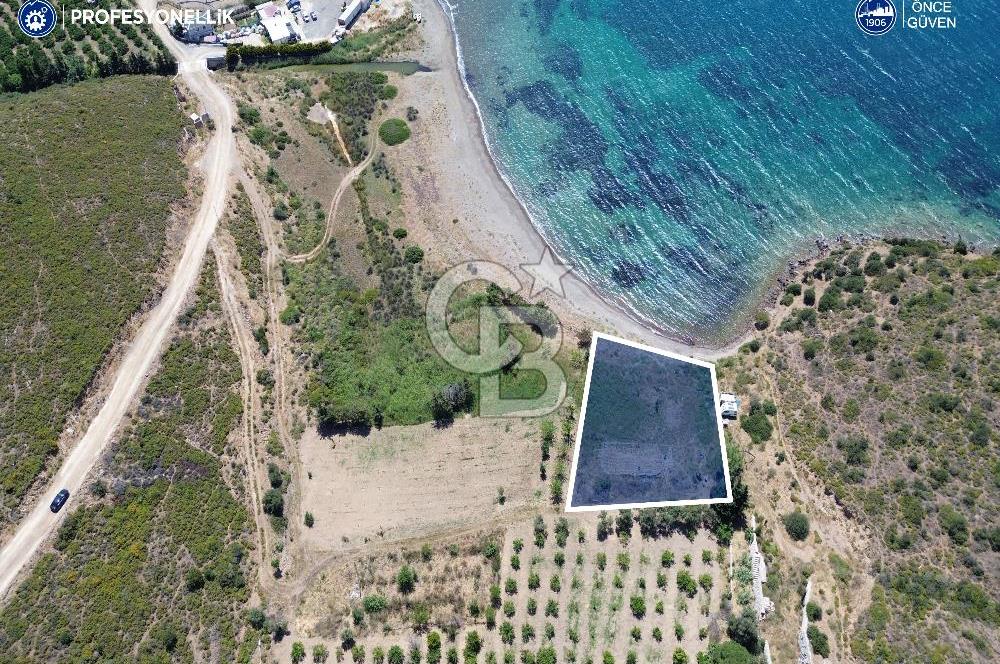 Karaburun Küçükbahçe'de 1466 m2 Denize Sıfır Tarla