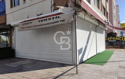 Plevnede Caddelerin Kesiştiği Konumda Şerefiyeli Kiralık Dükkan 
