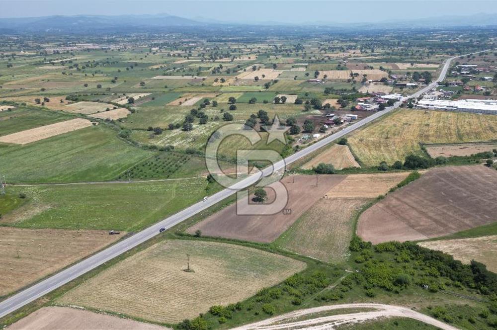 ÇANAKKALE EZİNE BAYRAMİÇ YOLU ÜZERİNDE 14,850 m²﻿ SATILIK ARAZİ