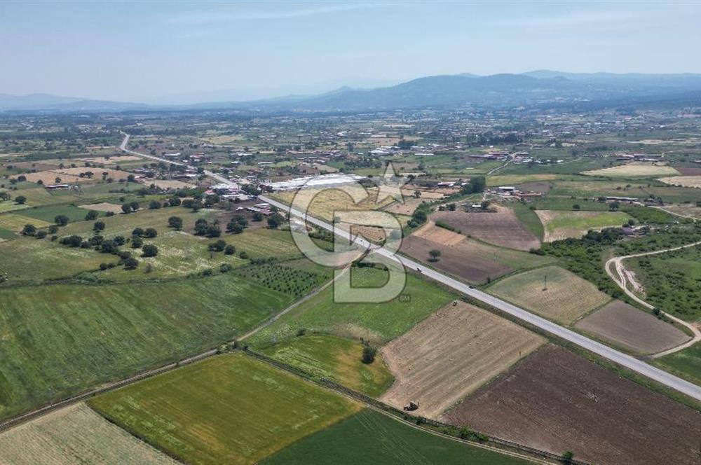 ÇANAKKALE EZİNE BAYRAMİÇ YOLU ÜZERİNDE 14,850 m²﻿ SATILIK ARAZİ