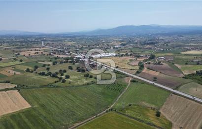 ÇANAKKALE EZİNE BAYRAMİÇ YOLU ÜZERİNDE 14,850 m²﻿ SATILIK ARAZİ