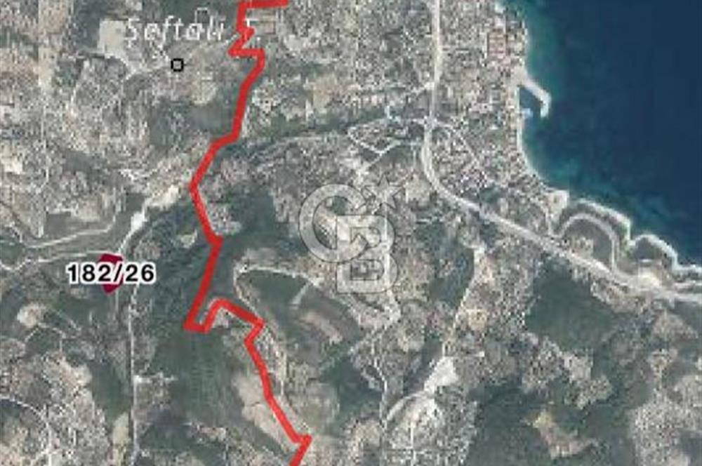 İzmir Karaburun'da 3319 m2 Satılık Arsa