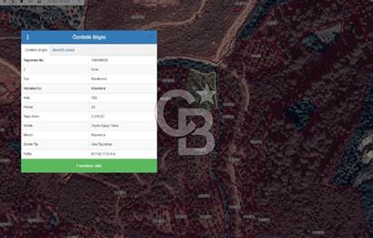 İzmir Karaburun'da 3319 m2 Satılık Arsa