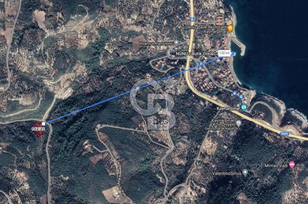 İzmir Karaburun'da 3319 m2 Satılık Arsa