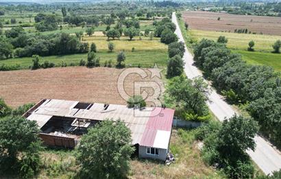 ÇANAKKALE BAYRAMİÇ'TE ANAYOLA YAKIN 8000 m²﻿ SATILIK ARAZİ VE EV