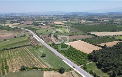 ÇANAKKALE EZİNE - BAYRAMİÇ YOLU ÜZERİNDE 8,550 m²﻿ SATILIK ARAZİ