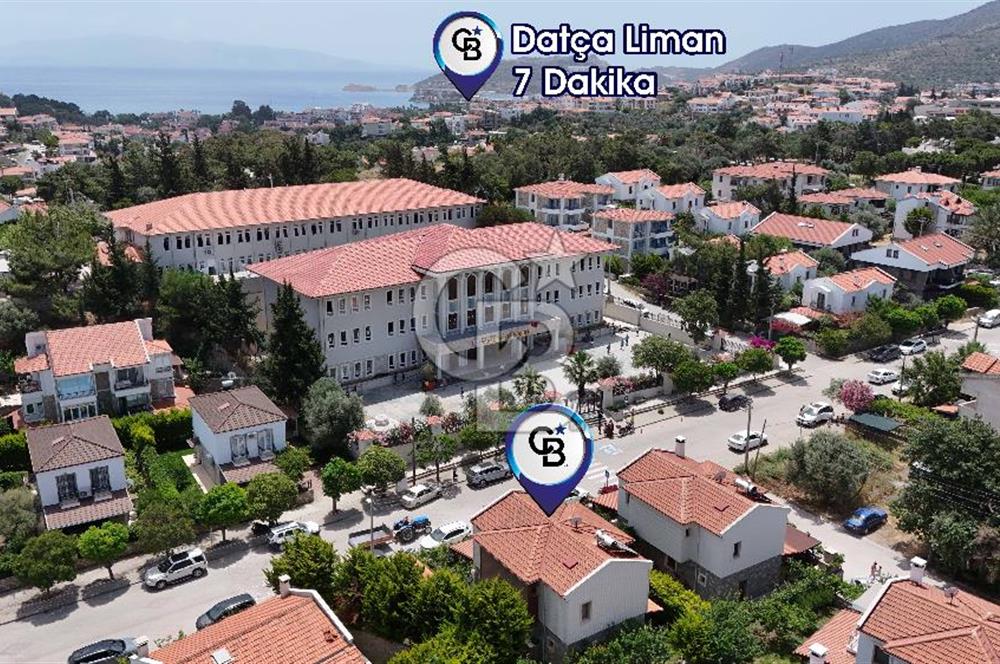 Datça Merkezde Satılık 320 m² arsa içinde 3+1 Müstakil Villa