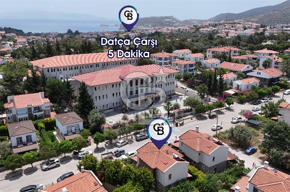 Datça Merkezde Satılık 320 m² arsa içinde 3+1 Müstakil Villa