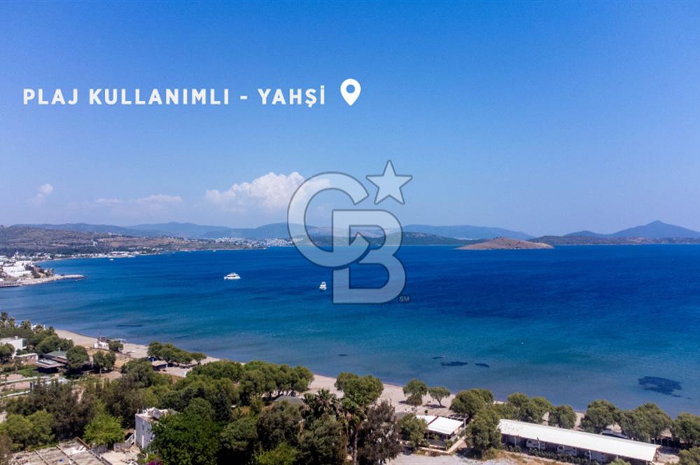 Bodrum Yahşi'de, Plajlı Sitede Yaz Ayları Kiralık Stüdyo Daire