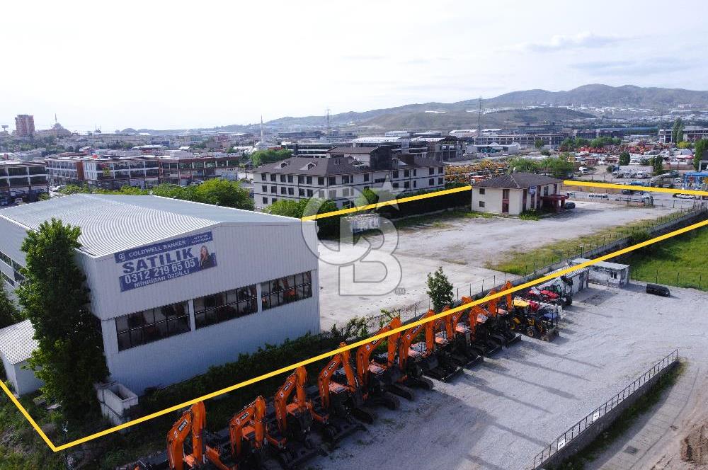 İVEDİK ANADOLU BULVARINA PARALEL SATILIK 6860m² ARSA,DEPO&BİNA