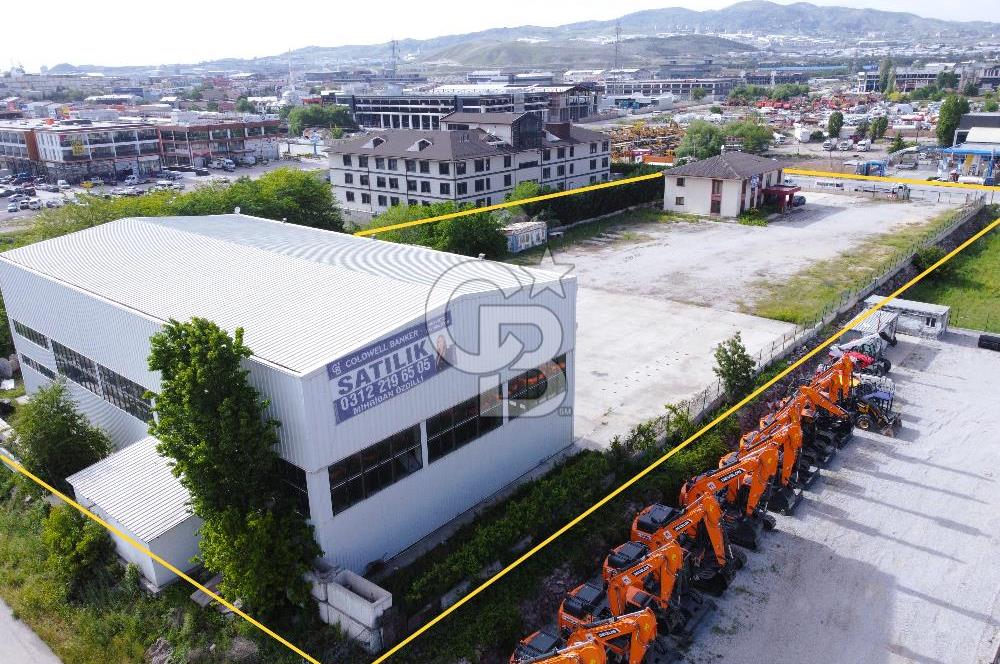 İVEDİK ANADOLU BULVARINA PARALEL SATILIK 6860m² ARSA,DEPO&BİNA