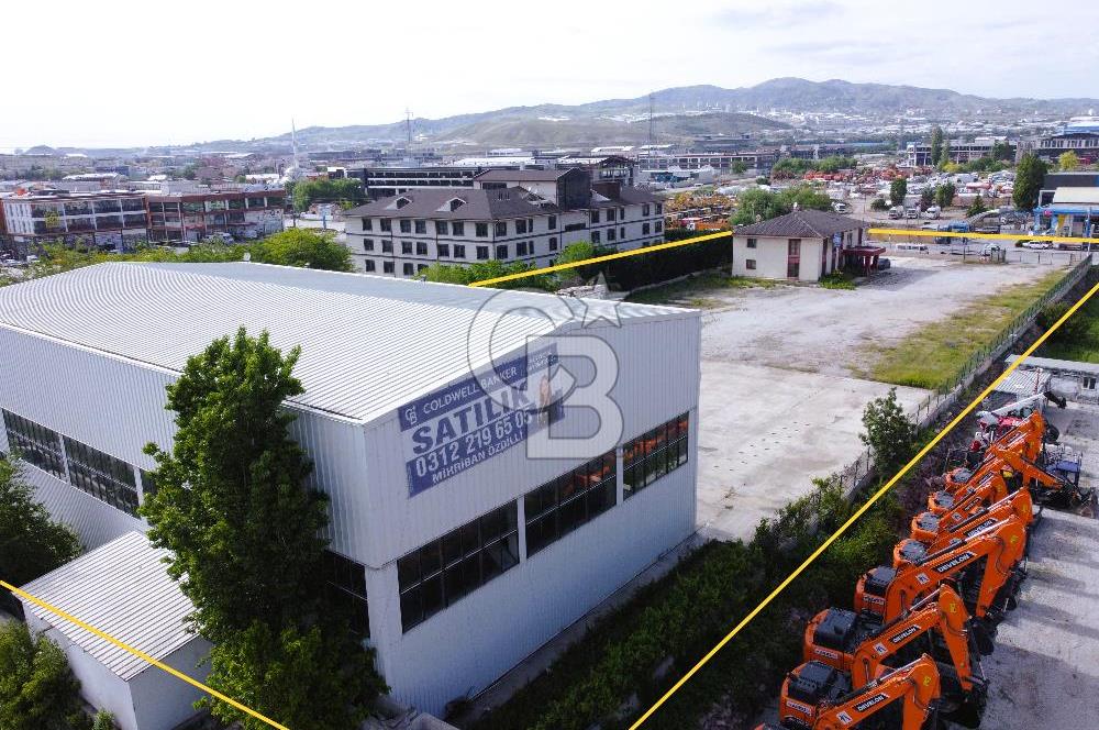 İVEDİK ANADOLU BULVARINA PARALEL SATILIK 6860m² ARSA,DEPO&BİNA