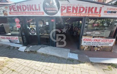 Pendik mükemmel lokasyon devren satılık dükkan restoran cafe