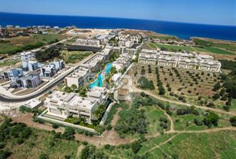 Kıbrıs Girne Karşıyaka da Satılık Denize Yürüme Mesafesinde Çok Özel Sitede 1+1 Dublex Daireler