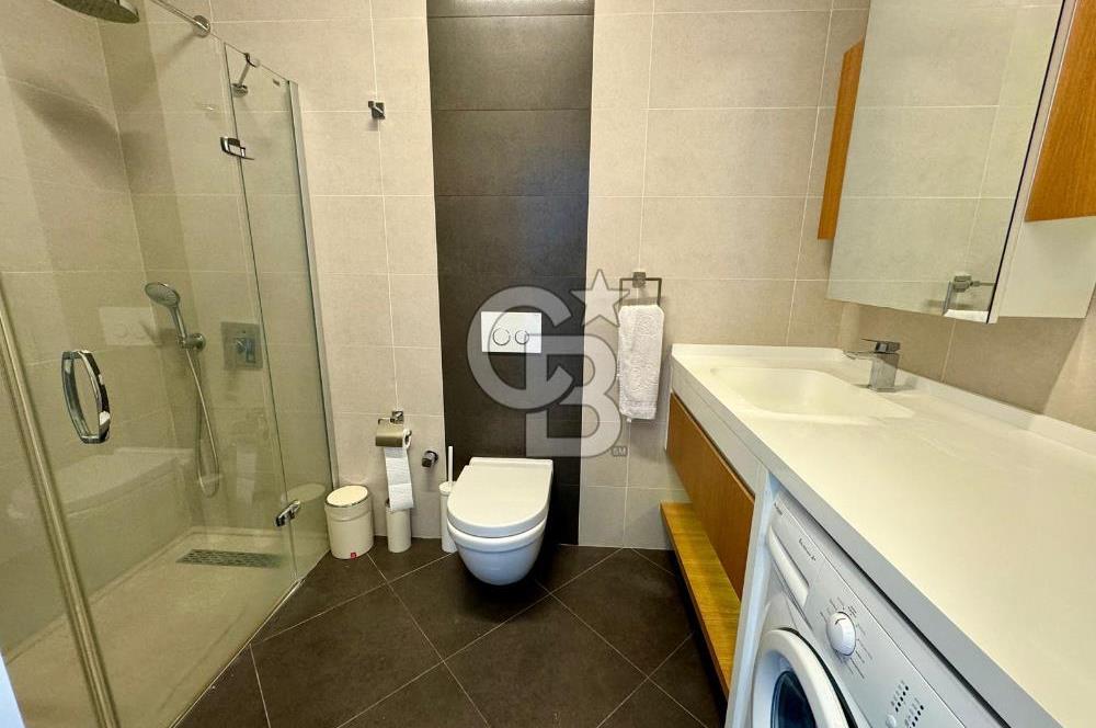 Folkart Towers'ta Eşyalı Balkonlu Kiralık 1+1 Daire