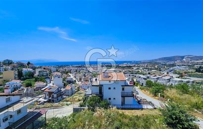 Kuşadası Efes evlerinde 3+1 eşyalı tripleks yazlık