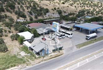 İzmir Çanakkale Yolu Bergama Kavşağında Satılık Akaryakıt İstasyonu ve Konaklama Tesisi