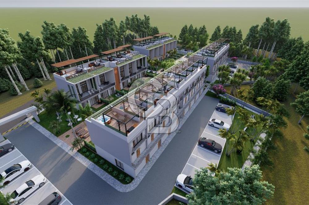 Kıbrıs Yeni Erenköy'de Limana 5 Dakika Taksitle Loft 1+1 Daire