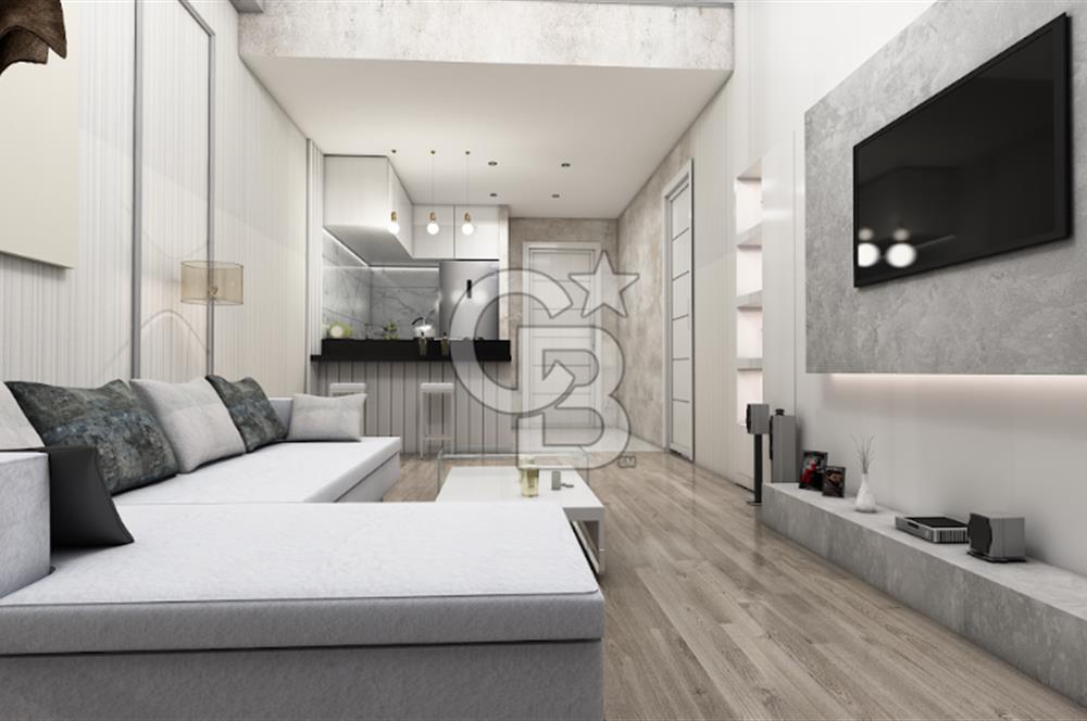 Kıbrıs Yeni Erenköy'de Limana 5 Dakika Taksitle Loft 1+1 Daire