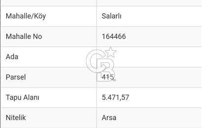 Uzunköprü Salarlı köyünde imarlı 5500 m2 fırsat satılık arsa