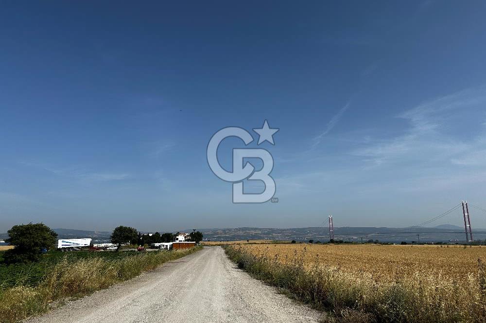 ÇANAKKALE GELİBOLU'DA KÖPRÜNÜN DİBİNDE 14 DÖNÜM İMARLI ARSA