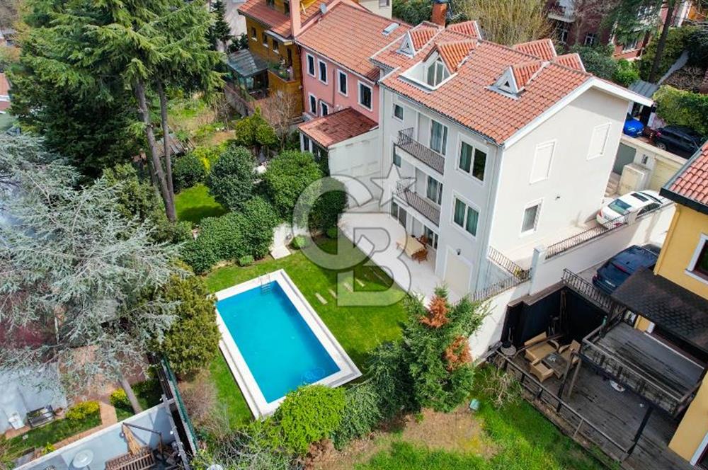 Levent'te Bahçeli, Havuzlu, Otoparklı KİRALIK Müstakil Villa