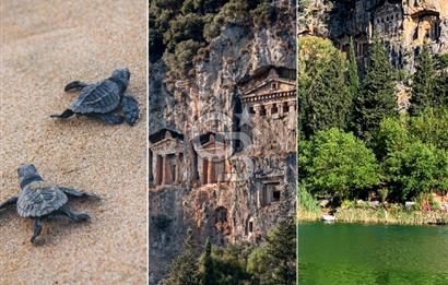 Dalyan Boğazı'nda Muhteşem Konumda Satılık Yarımada