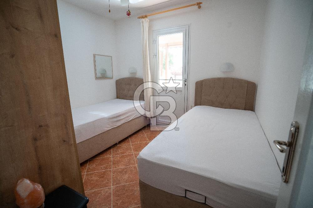 Datça Karaincir Tatil Köyünde Bahçe Katı 65m² 1+1 Daire