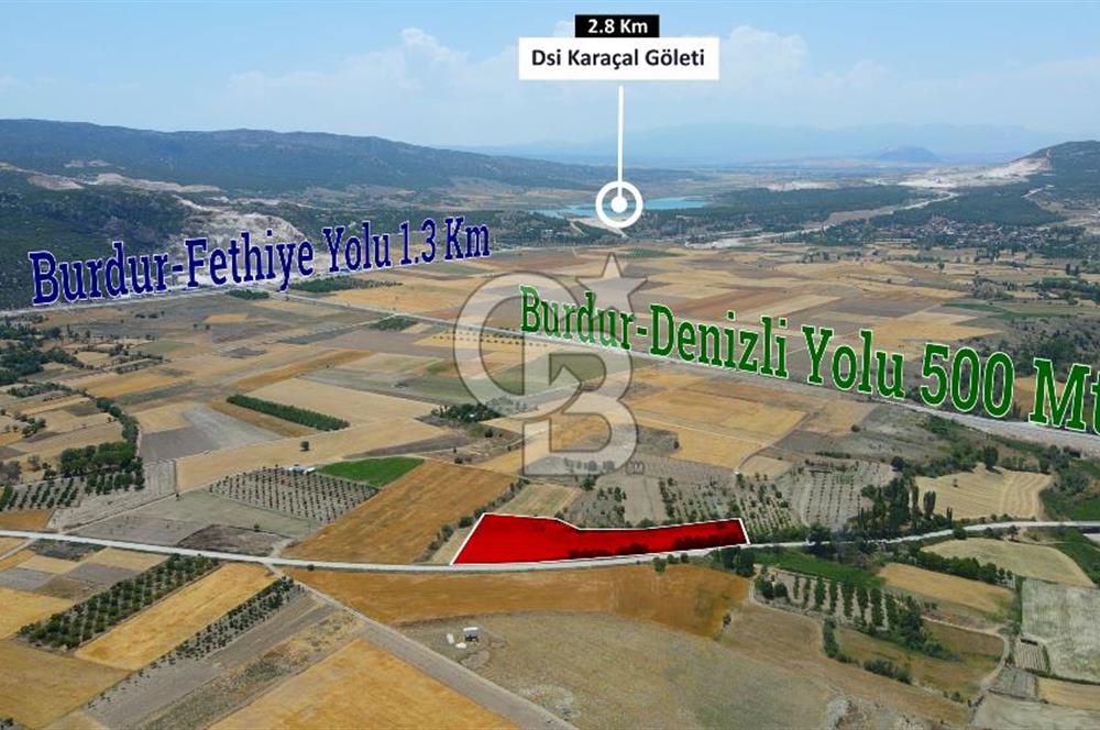 Burdur Hacılar'da Satılık Tarla - 9.405 m2