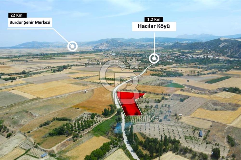 Burdur Hacılar'da Satılık Tarla - 9.405 m2