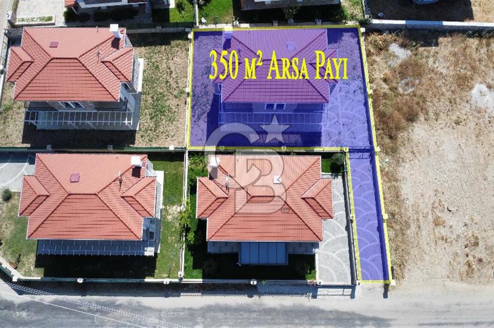 Datça Reşadiye Mah. 350 m² Arsa Paylı Satılık 3+1 Müstakil Villa