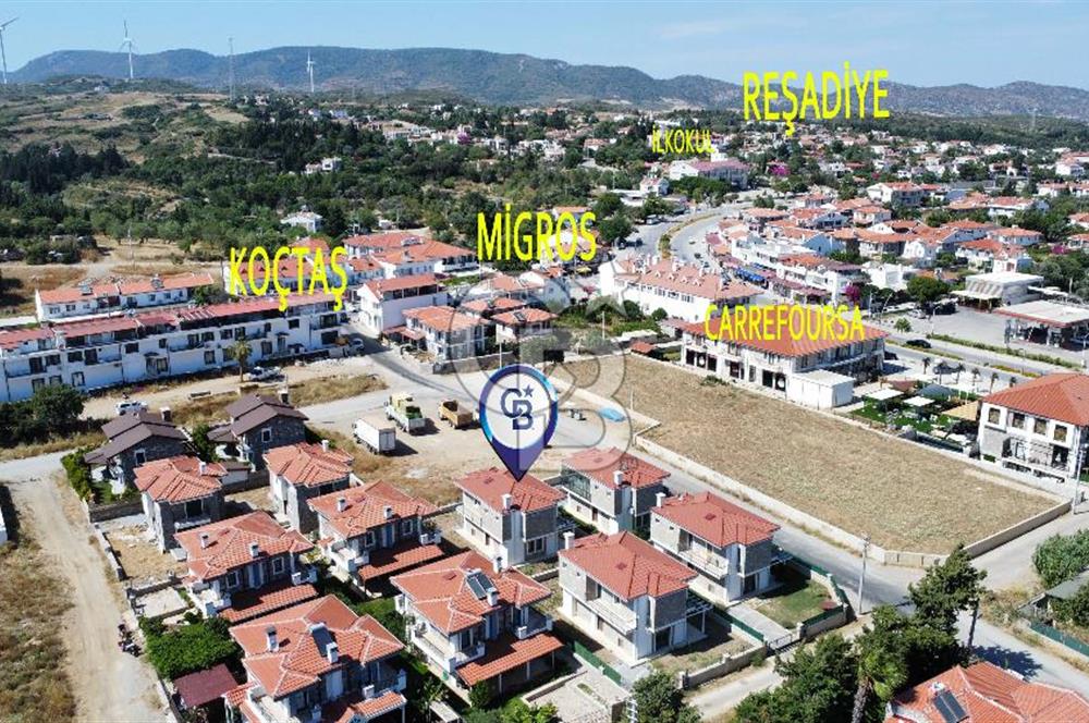 Datça Reşadiye Mah. 350 m² Arsa Paylı Satılık 3+1 Müstakil Villa