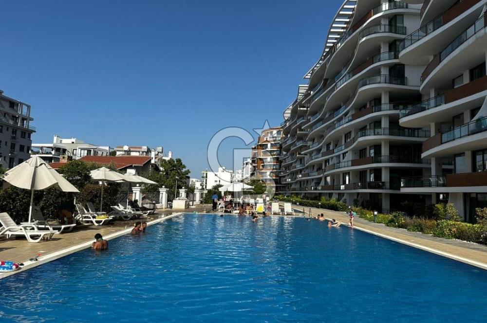 Girne Merkez Akacan Elegance Sitesi Comfort Blok'ta Deniz Manzaralı Kiralık 3+1 Lüks Daire