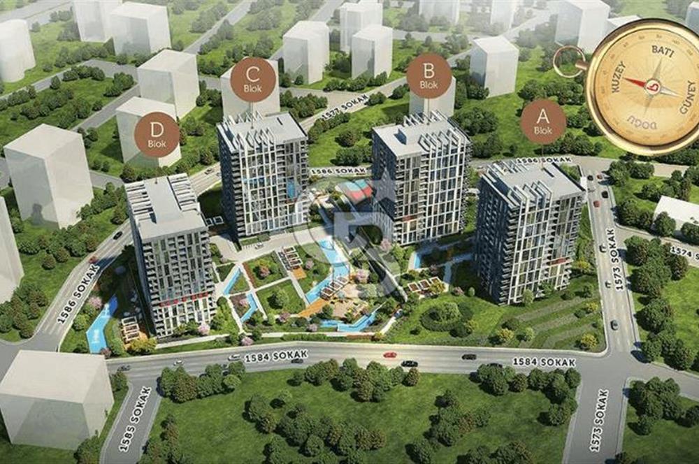 ÇİĞDEM TODAY ANKARA PROJESİNDE SATILIK 3+1 DAİRE