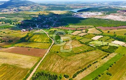 ÇANAKKALE BİGA AYITDERE'DE 20 DÖNÜM YOLA CEPHE FIRSAT TARLA 