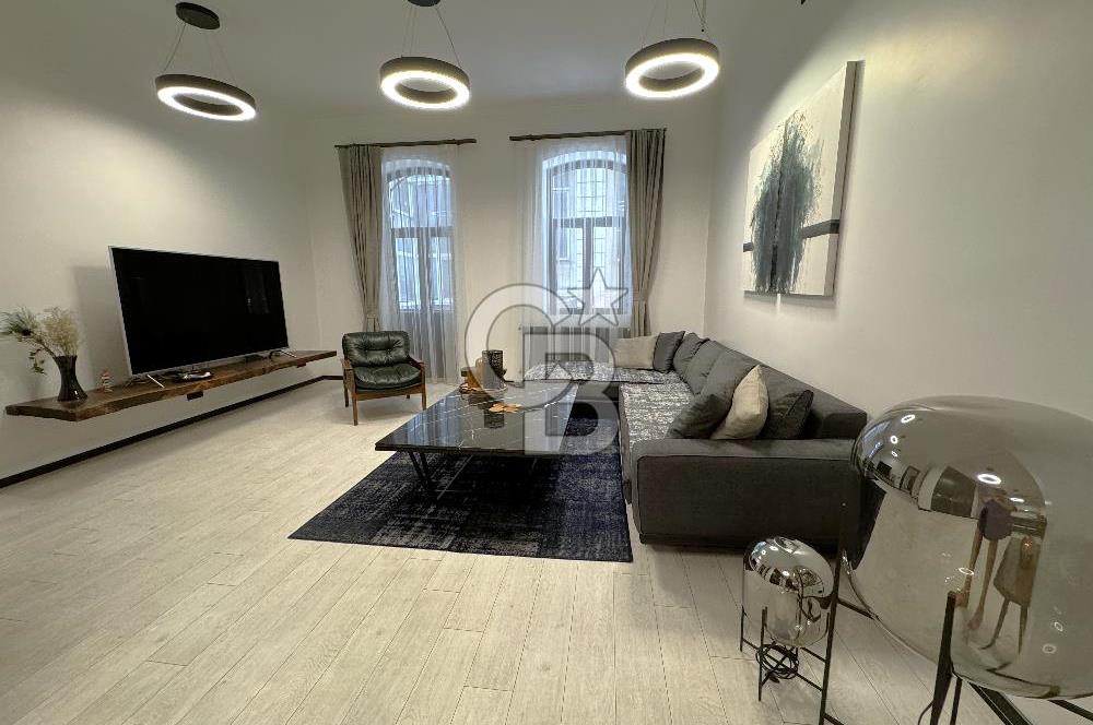 140 m2 Seasonal Rental Luxury Apartment in Şişhane (Including Bills, Office Use)