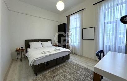 100 m2 Seasonal Rental Luxury Apartment in Şişhane N2(Including Bills, Office Use)