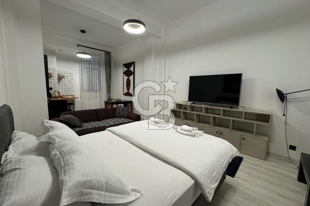 40 m2 Seasonal Rental Stylish Suite in Şişhane N3(Including Bills, Office Use)