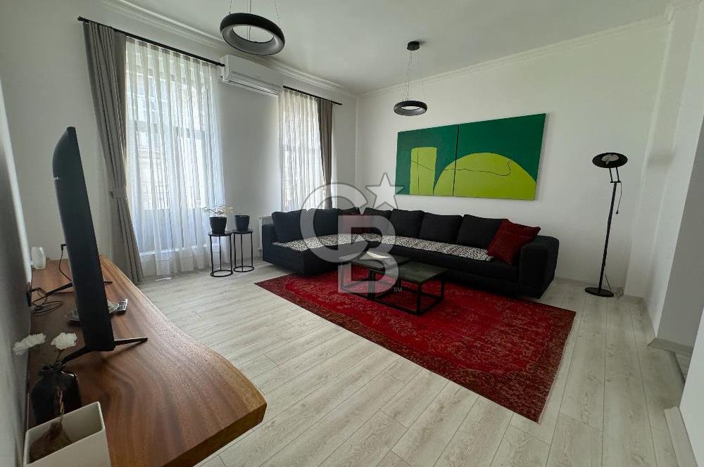 100 m2 Seasonal Rental Luxury Apartment in Şişhane N4 (Including Bills, Office Use)