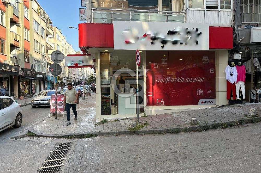 SAMSUN İLKADIM GAZİ CADDESİNE CEPHE 170M2 SATILIK KÖŞE DÜKKAN