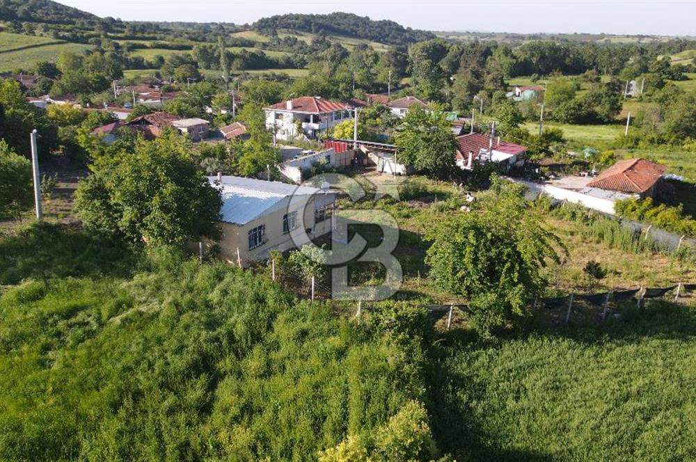 Çanakkale Biga Türkbakacak Satılık 1.500 M2 Arsa İçerisinde Ev