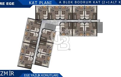 İZMİR VİLLAKENT SATILIK DAİRE 1+1