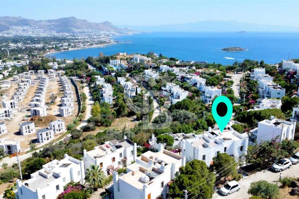 Bodrum Ormancılar Sitesinde Muhteşem Manzaralı Geniş 3+1 Villa