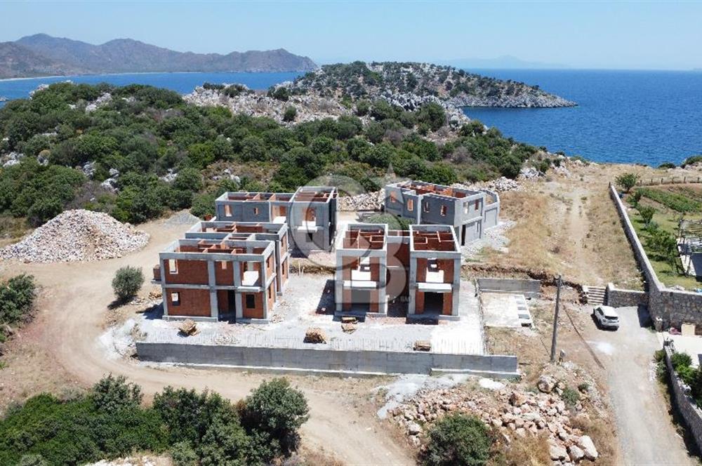 Datça Emecik Mah. Sarıliman'da Denize Sıfır 112m² lüks Villalar
