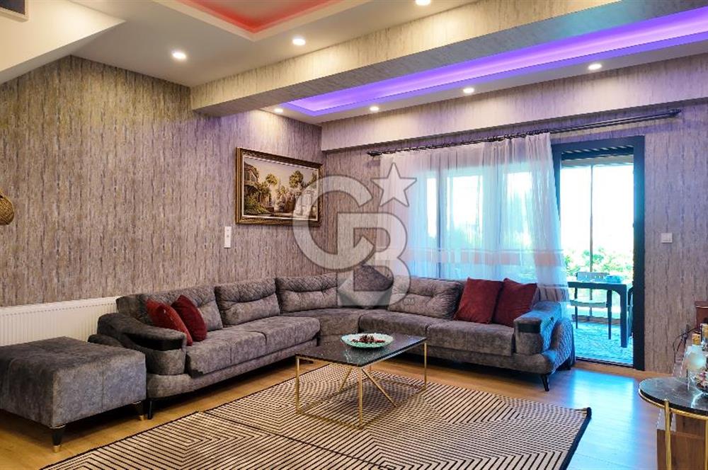 YENİ FOÇA BURUNUCUNDA SATILIK 4+1 LUX TRİPLEX VİLLA