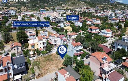 Karaburun Mordoğan Merkez'de Villa İmarlı 200 m2 Arsa