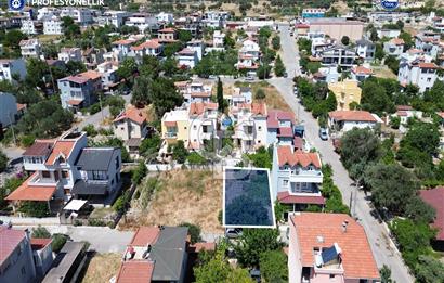 Karaburun Mordoğan Merkez'de Villa İmarlı 200 m2 Arsa