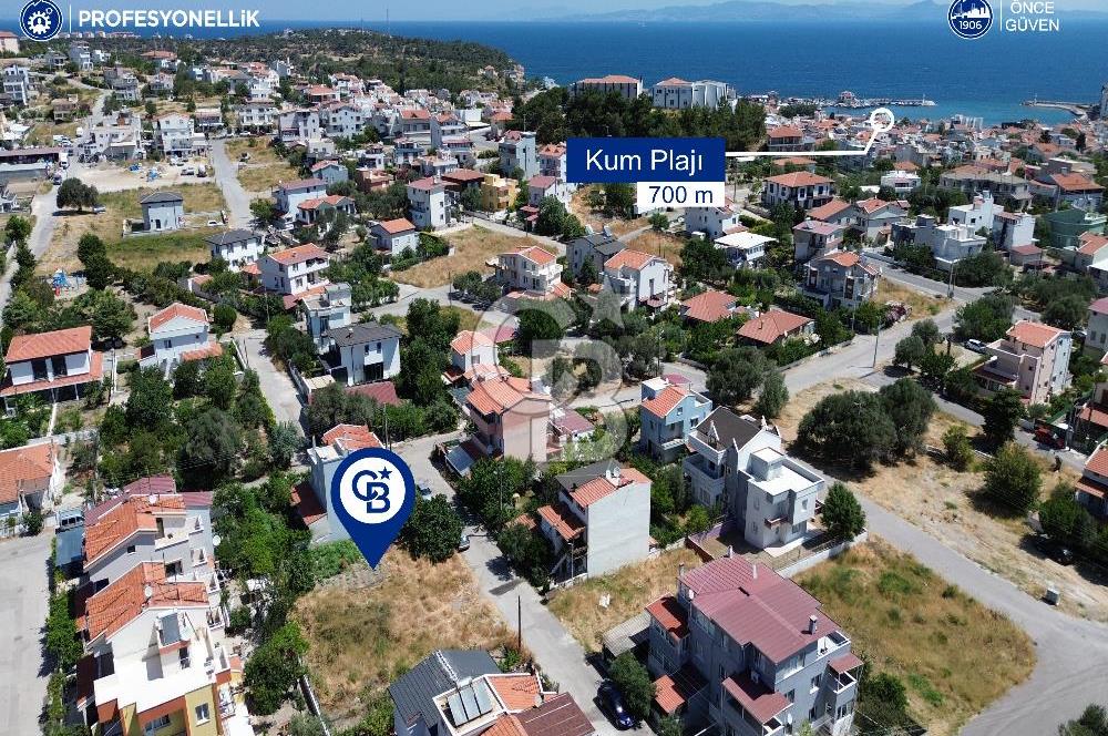 Karaburun Mordoğan Merkez'de Villa İmarlı 200 m2 Arsa