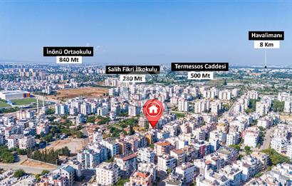 Antalya Kızıltoprak'ta Satılık 2+1 Daire